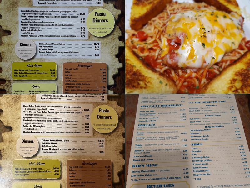 Windmill Cafe Menu