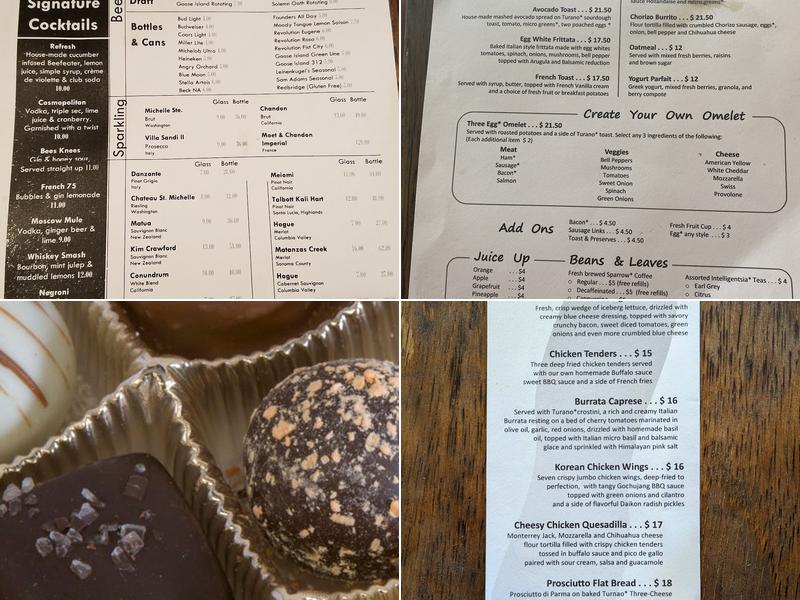 Plank Bar & Kitchen Menu