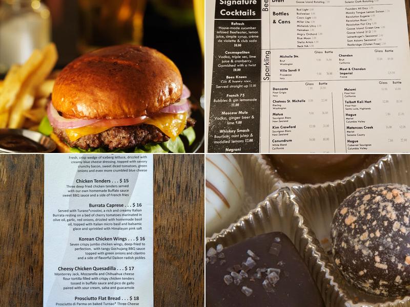 Plank Bar & Kitchen Menu