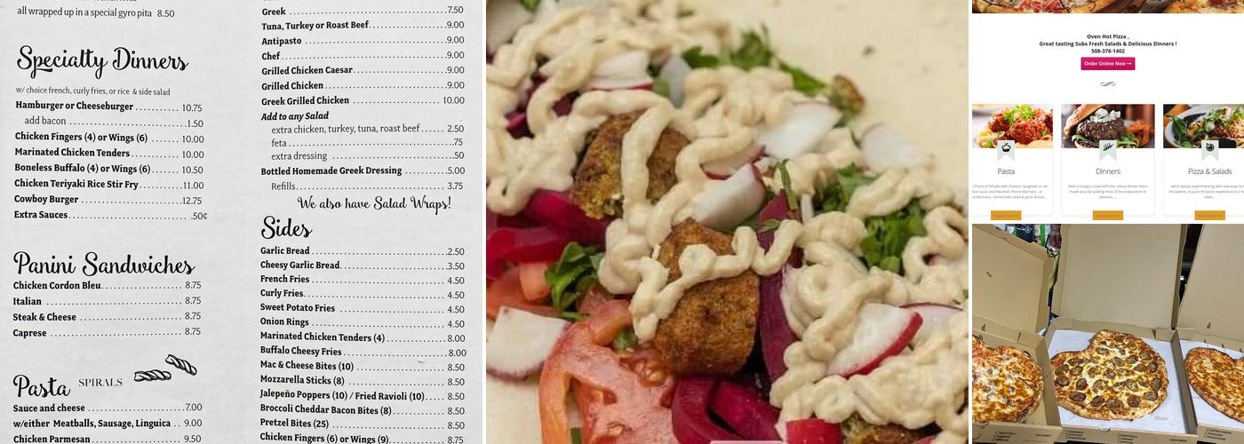 Satucket Pizzeria Menu