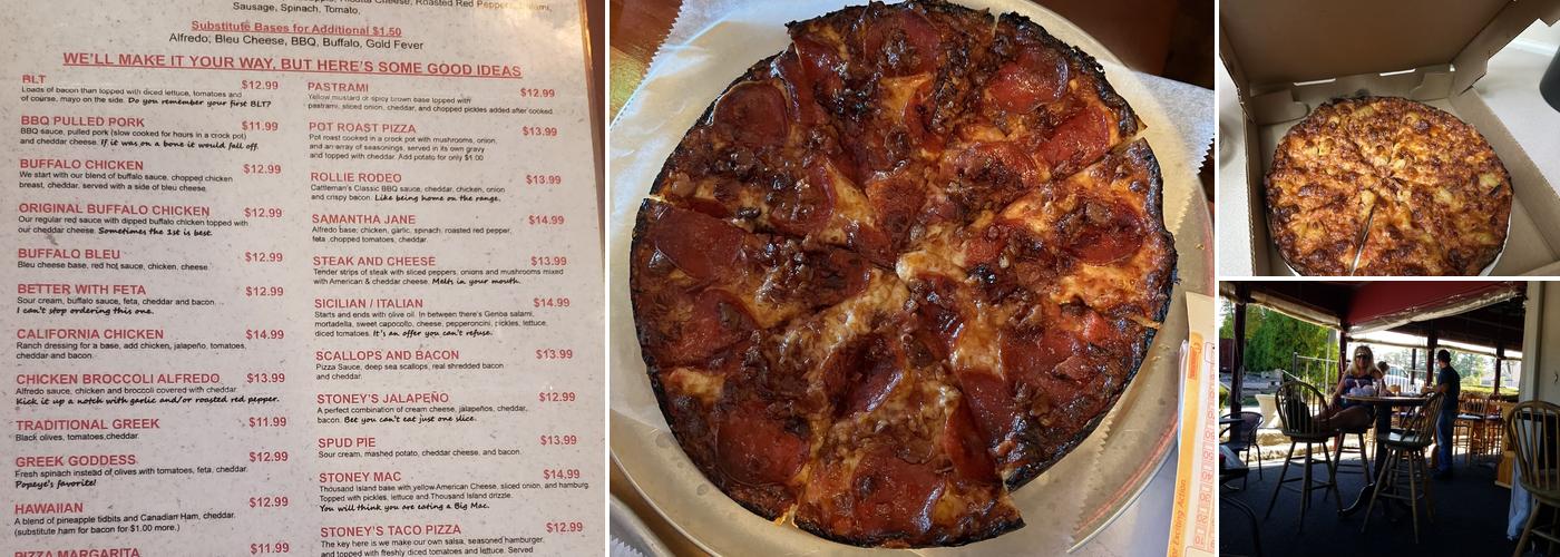 Stoneys Pub & Pizza Menu