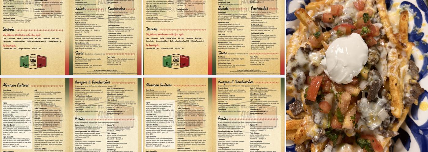El Adobe Menu