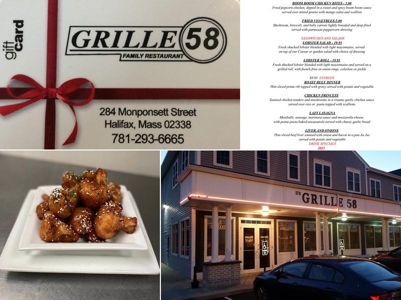Grille 58 284 Monponsett St, Halifax