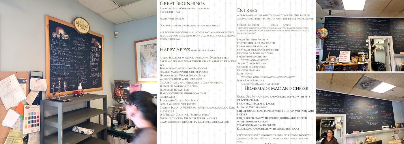 A Fork In The Road Menu