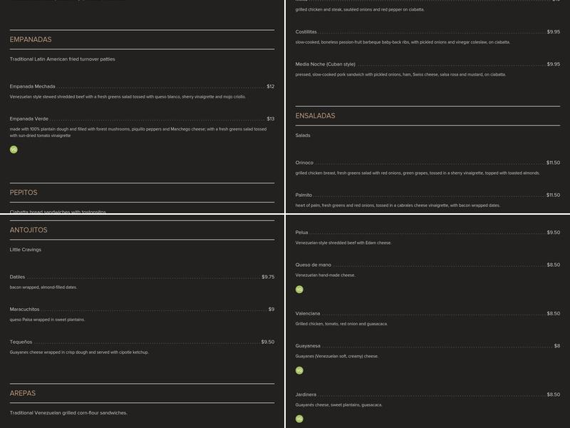 The Shawmut Inn Menu