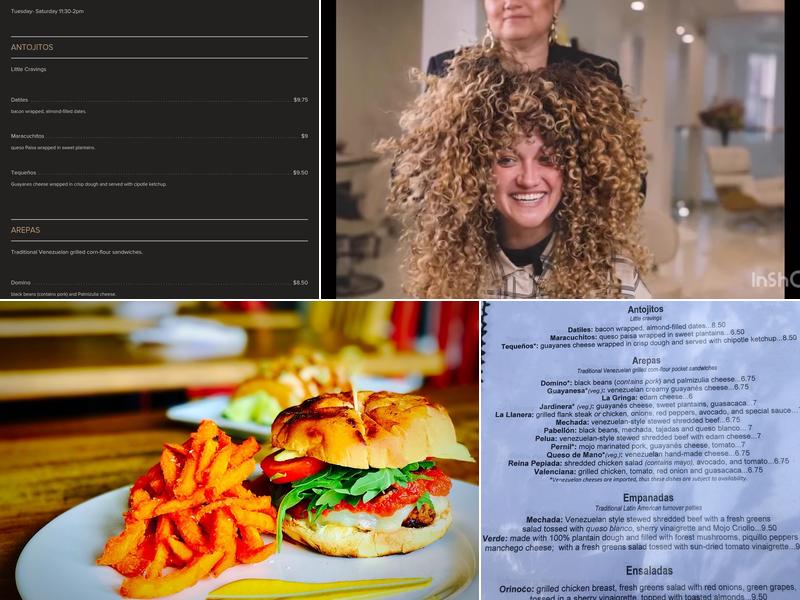 Orinoco Harvard Square Menu