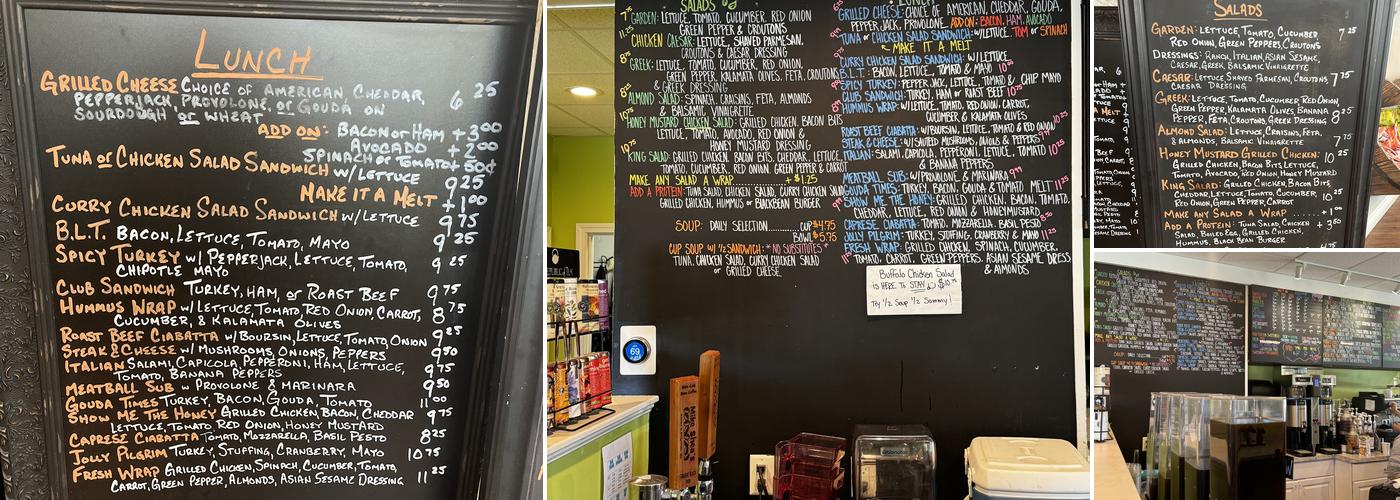 Jolly Bean Cafe Menu