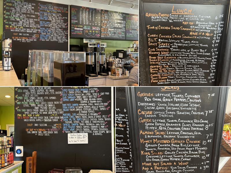 Jolly Bean Cafe Menu