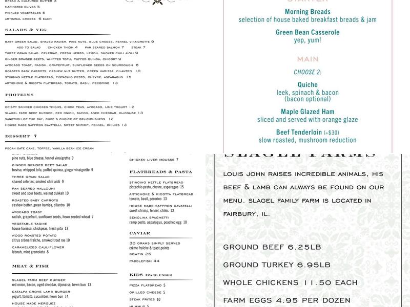 Found Kitchen and Social House Menu