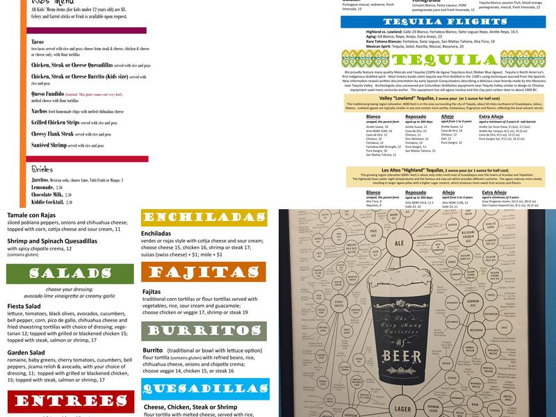 Depot Nuevo Restaurant Menu