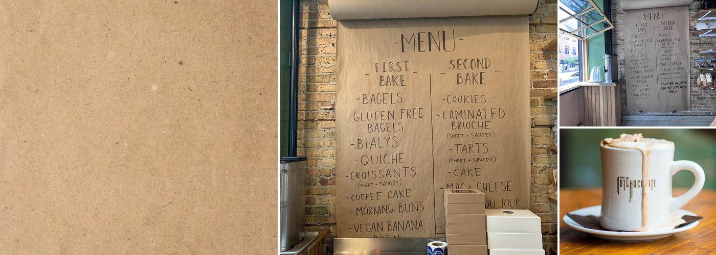 Mindy’s Bakery Menu