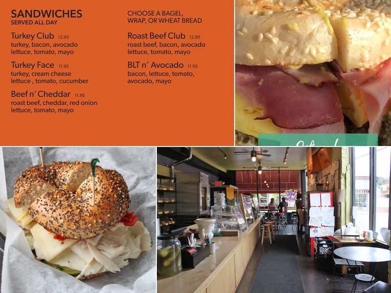 Bagel Art Cafe Menu
