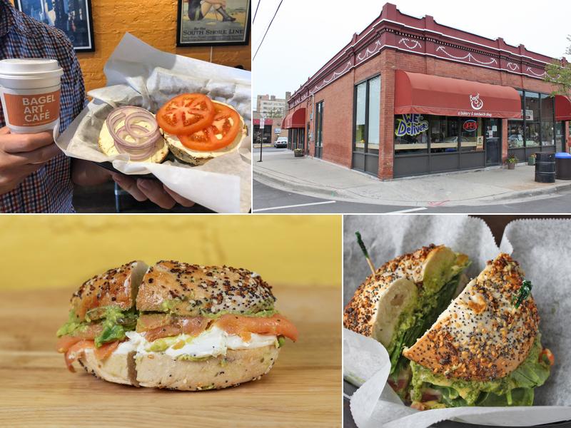 Bagel Art Cafe 615 Dempster St, Evanston