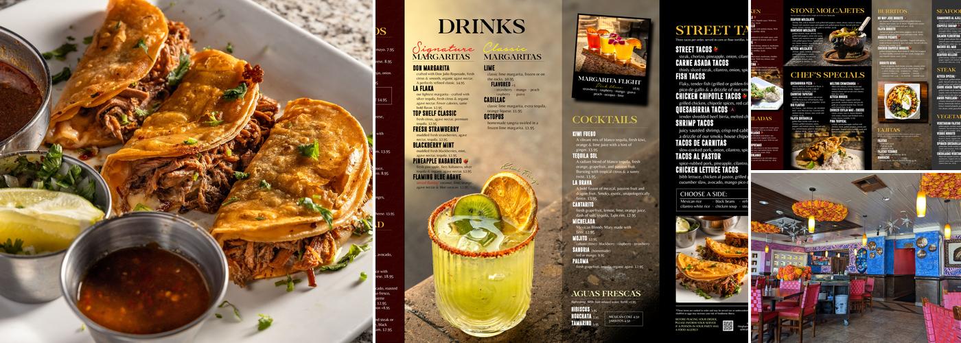 Vida Mexicana Hingham MA Menu