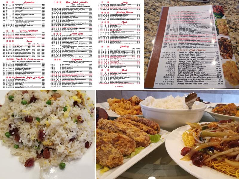 Vincent's Asian Bistro Bar Menu