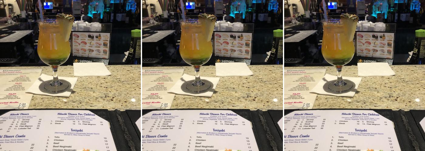 Yamato Japanese Steakhouse Menu