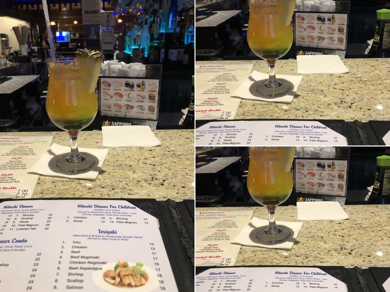 Yamato Japanese Steakhouse Menu