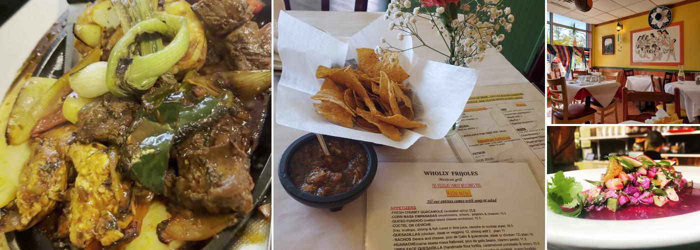 Wholly Frijoles Menu