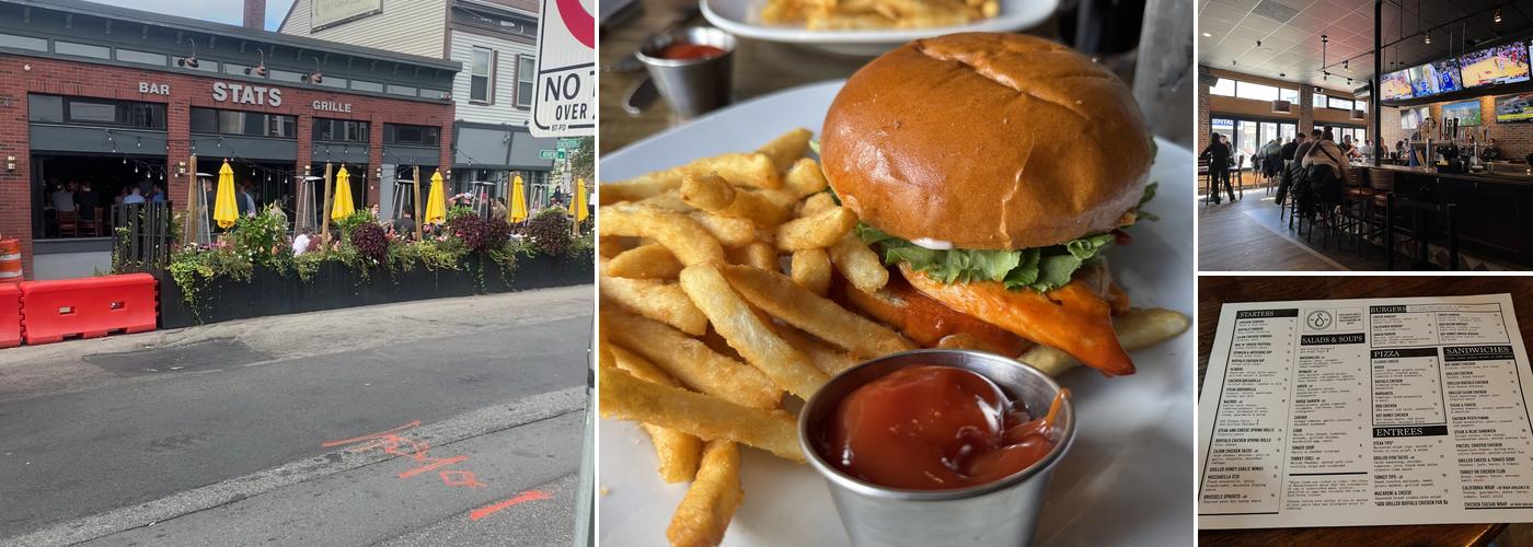 Stats Bar & Grille Menu