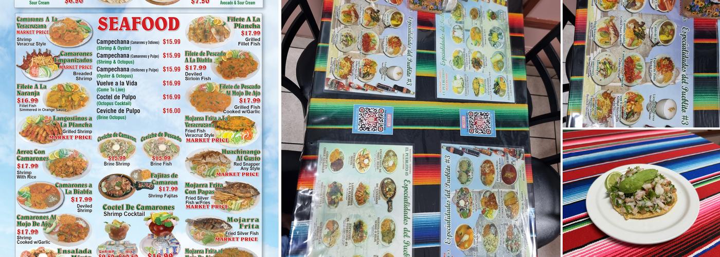 El Pueblito #3 Menu