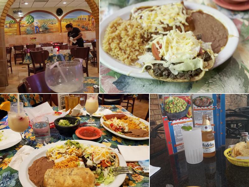 Las Palmas Mexican Restaurant and Bar Menu