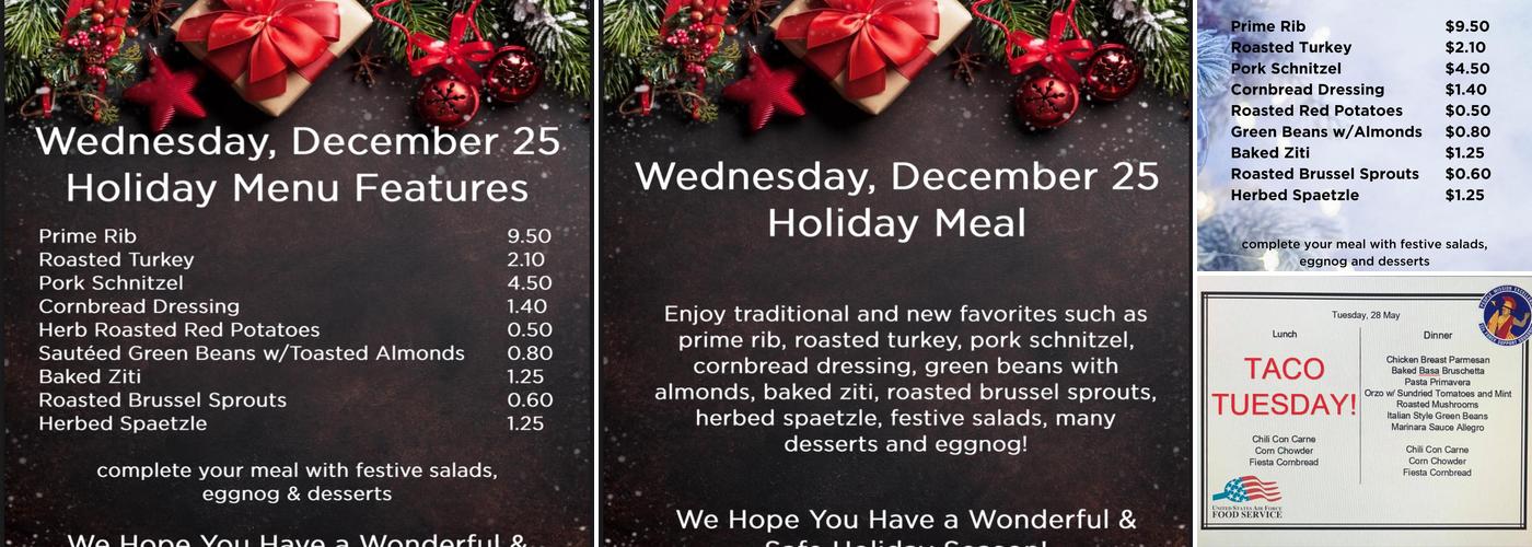 Chisholm Trail Inn Menu