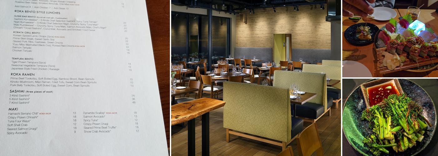 Roka Akor - Old Orchard Menu