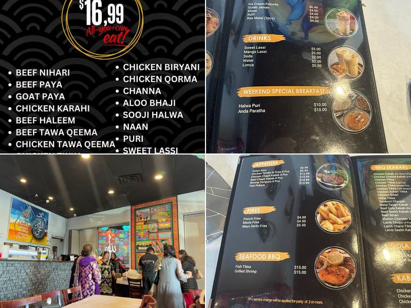 Kababjees Menu