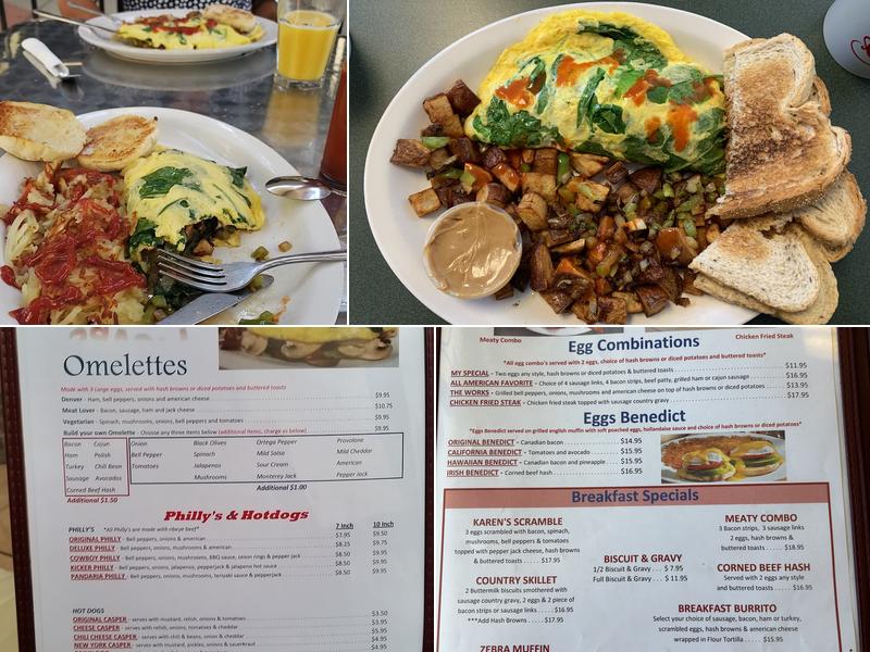 Karen's Little Café Menu