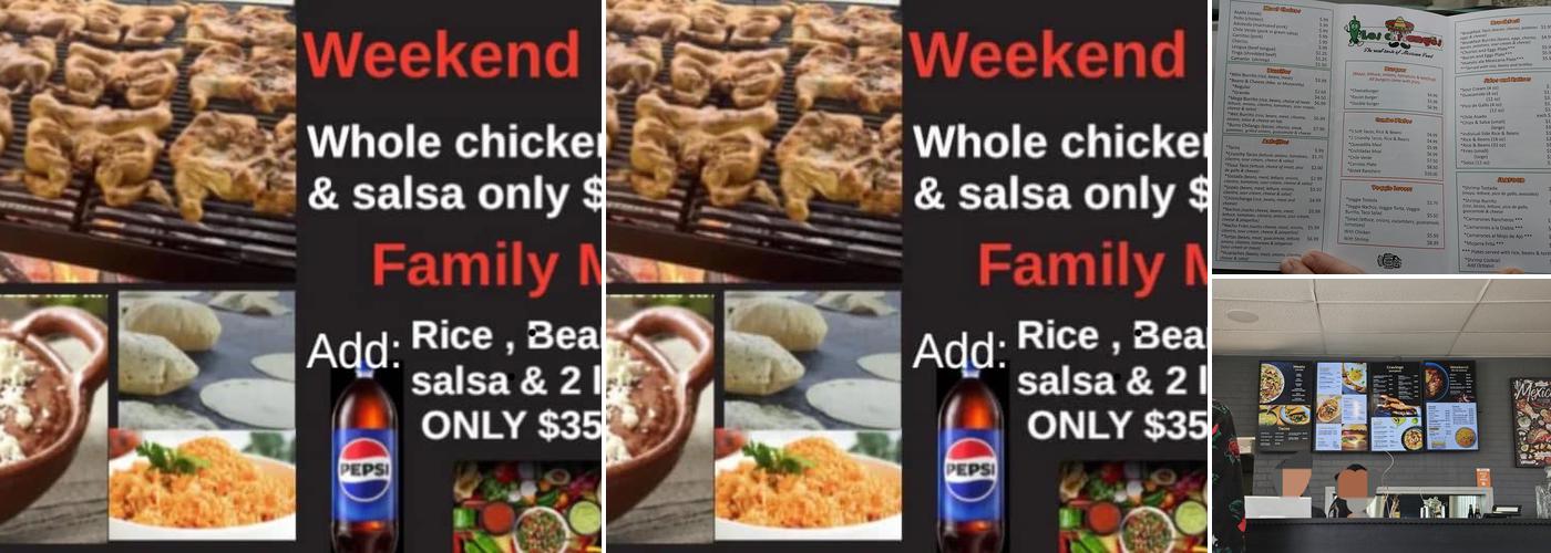 Los Chilangos Menu
