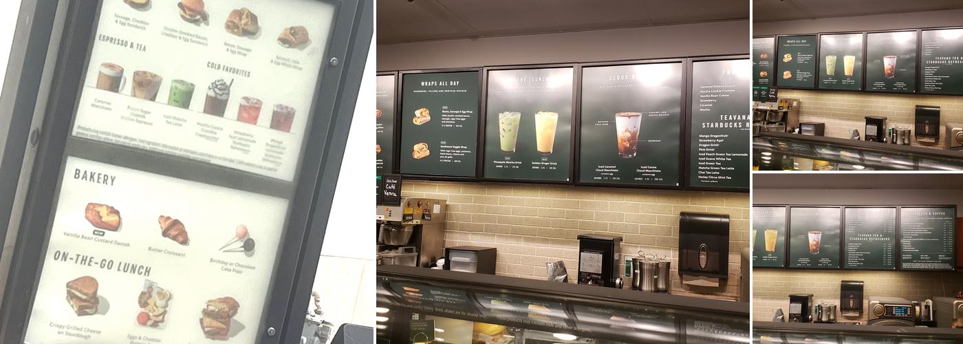 Starbucks Menu