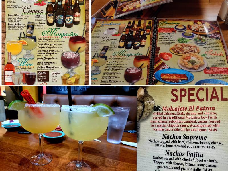 El Patron Mexican Food Menu