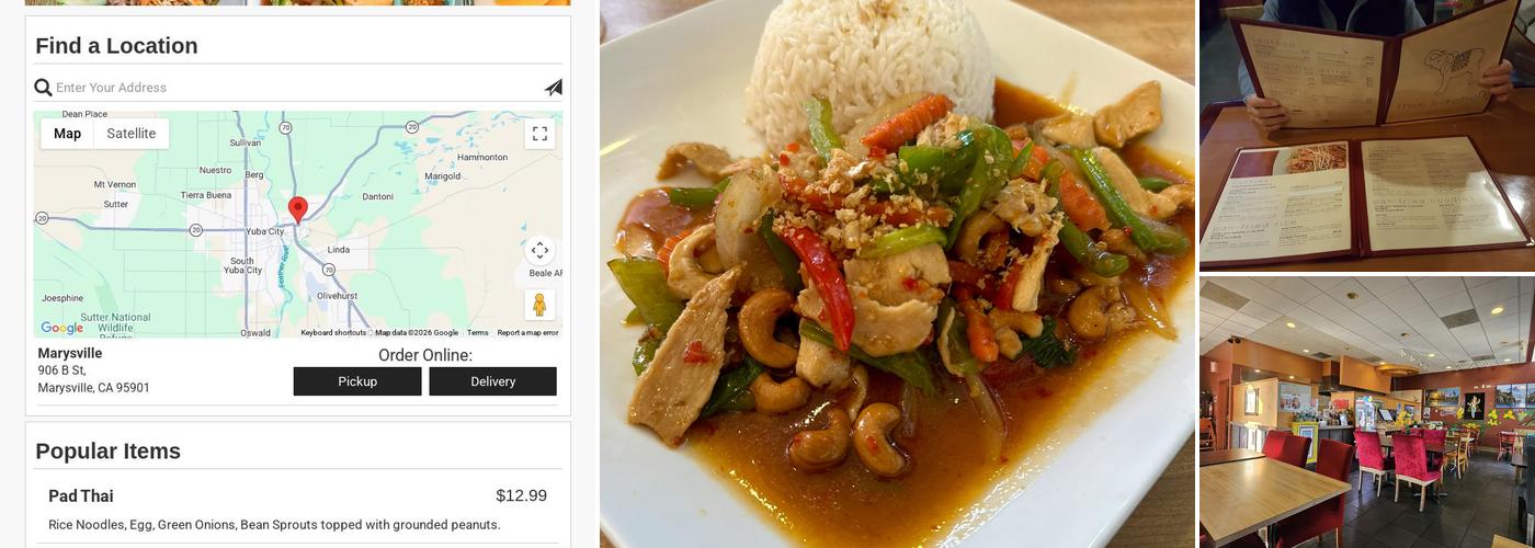 KHMER Thai KITCHEN Menu
