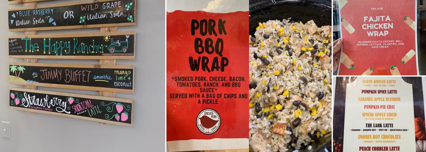 Lincoln Perk Menu