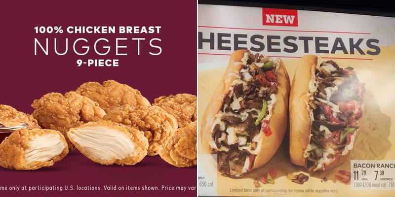 Arby's Menu