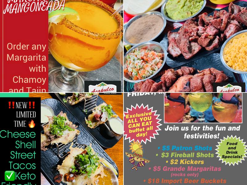 Acapulco Mexican Restaurant Menu