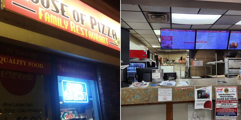 Athol House of Pizza Restaurant Menu