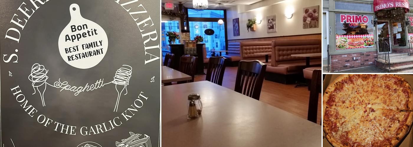 S. Deerfield Pizzeria Menu