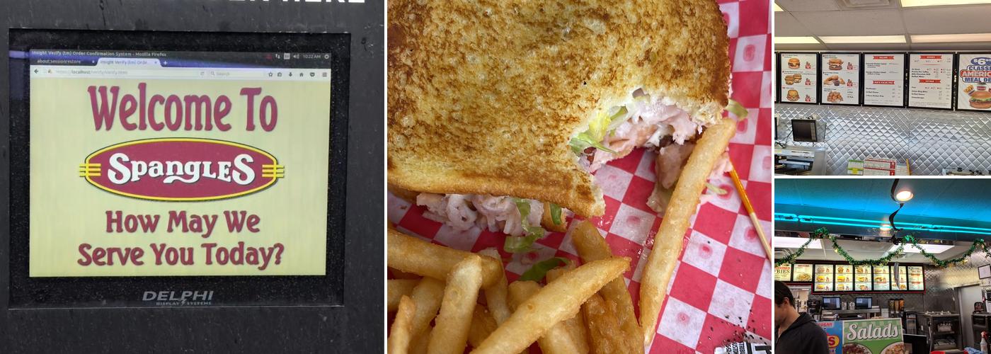 Spangles Menu