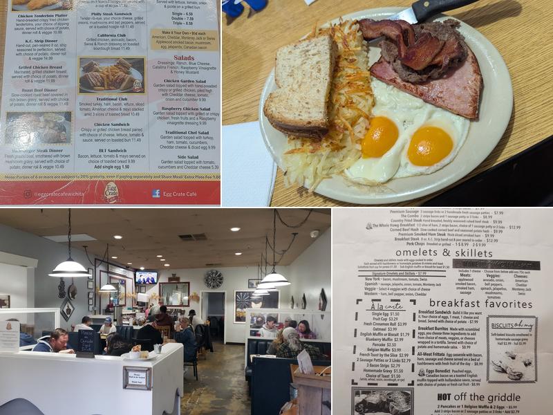 Egg Crate Cafe Menu