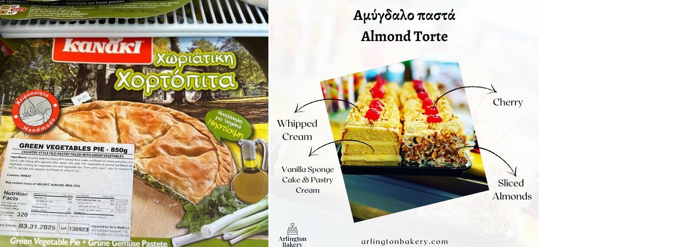 Arlington Bakery & Méli Marketplace Menu