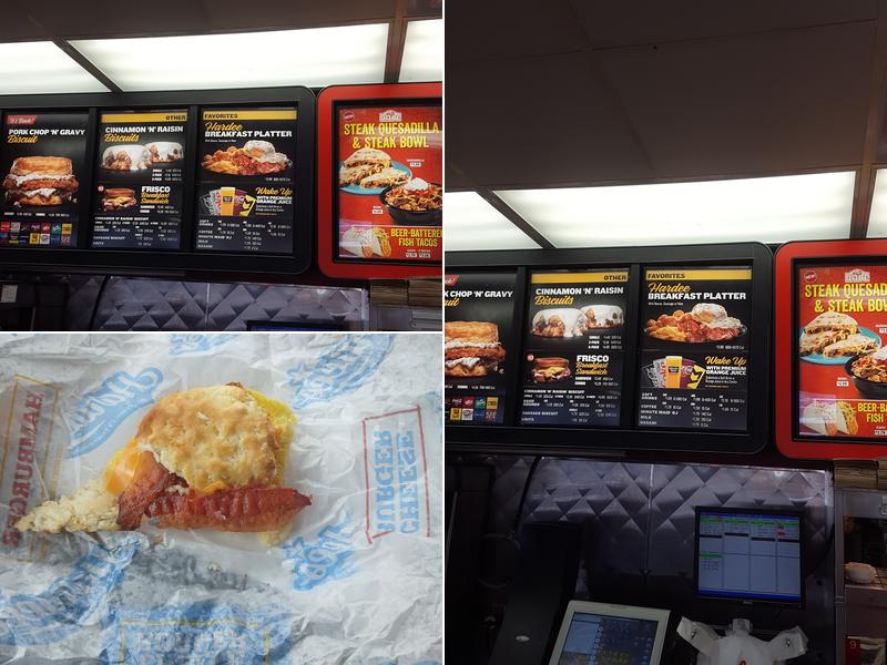 Hardee's Menu