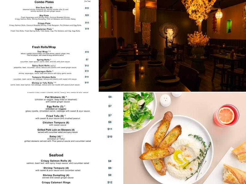 altThai Menu