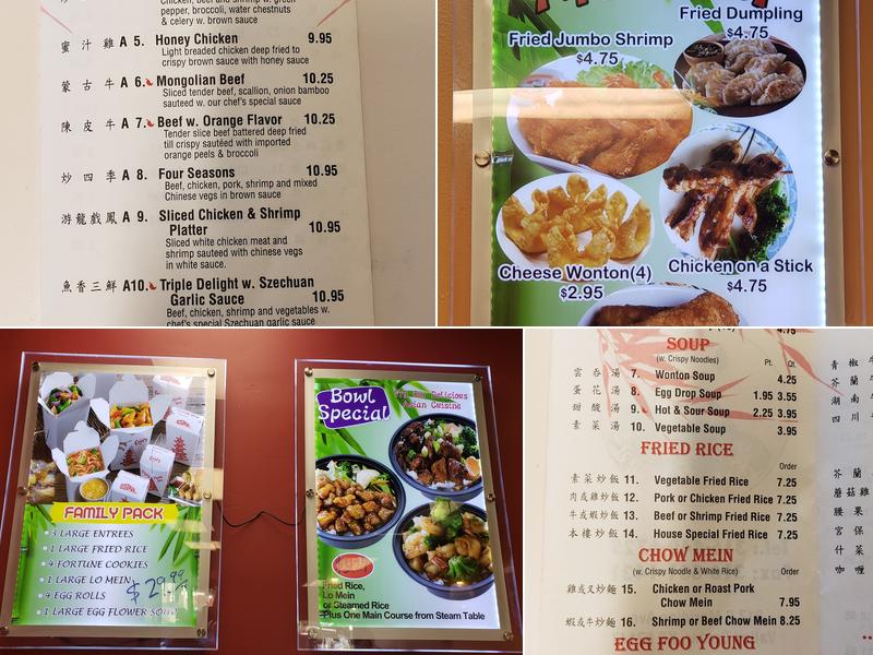 Panda Kitchen Chinese Menu