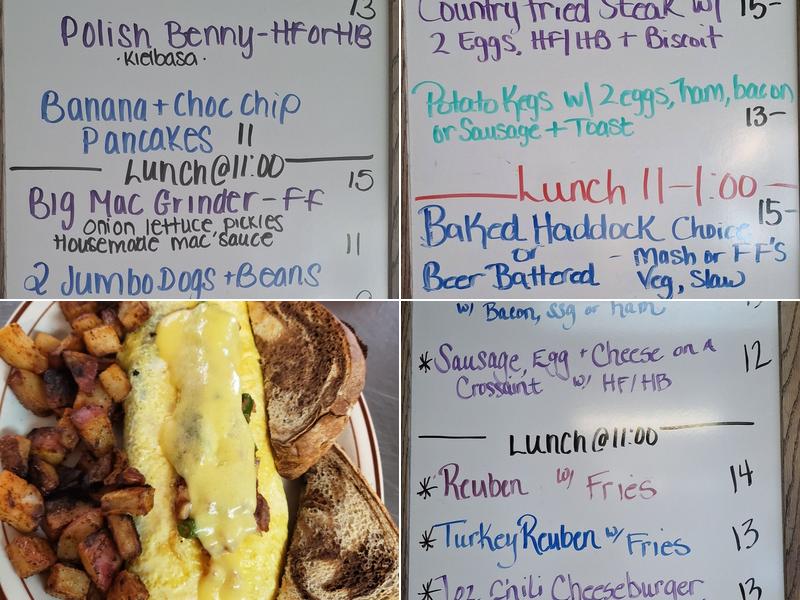 Kellie's Menu