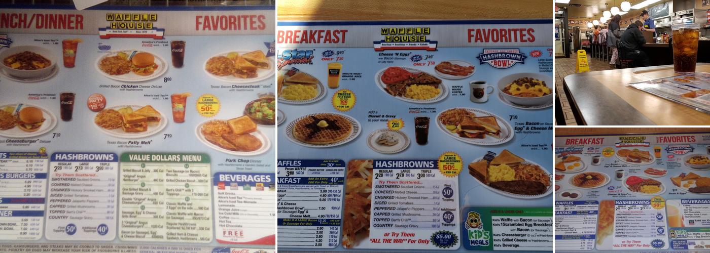 Waffle House Menu