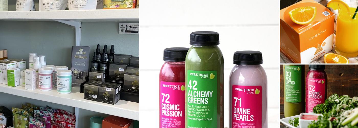 Pure Juice Cafe Menu