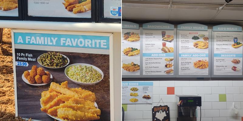 Captain D's Menu