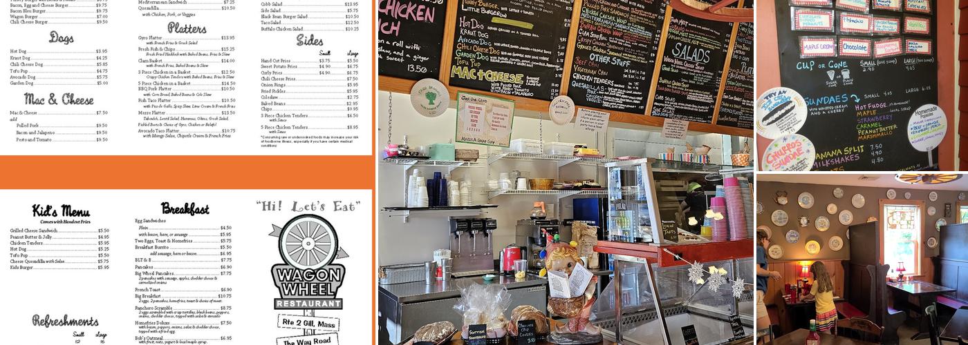 Wagon Wheel Country Drive In Menu