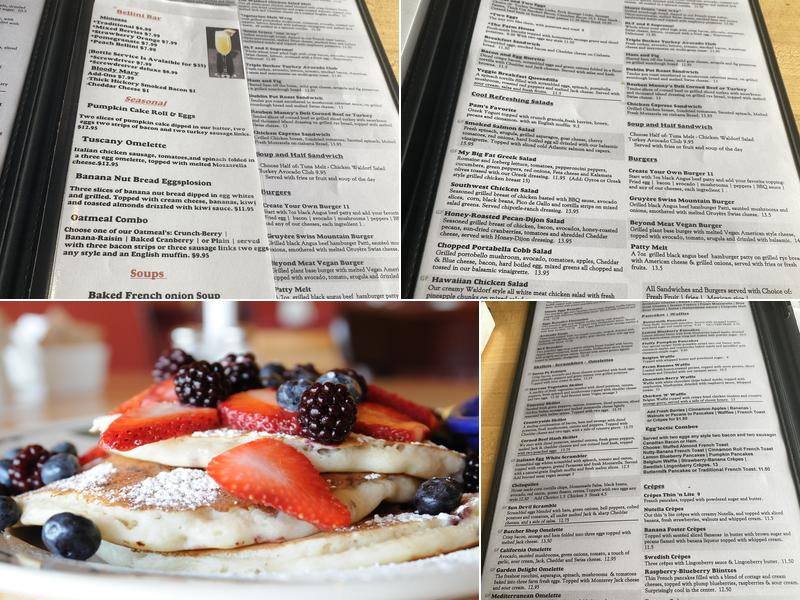 Egg'lectic Café Menu